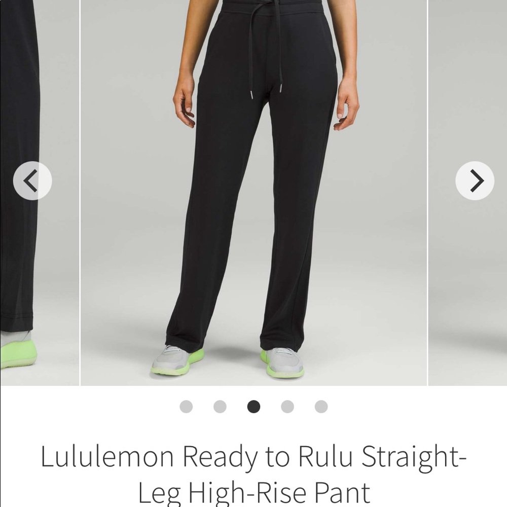 Lululemon ready to rulu straight leg pant